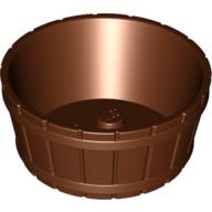 Lego káď (barel), červeno hnědá (4541875)